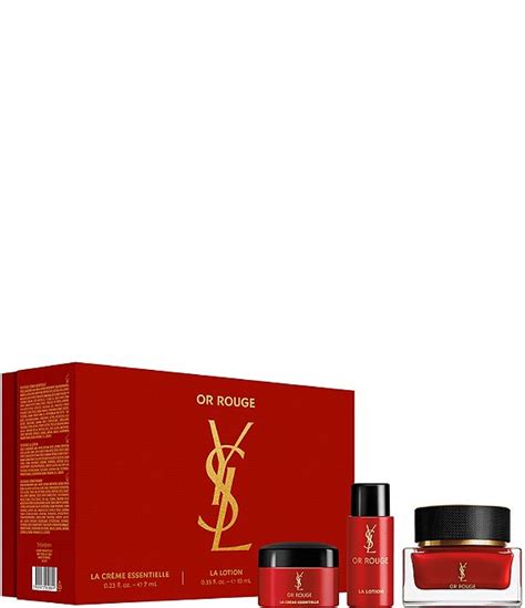 Yves Saint Laurent Beaute Or Rouge Luxury Skincare Trio Gift 